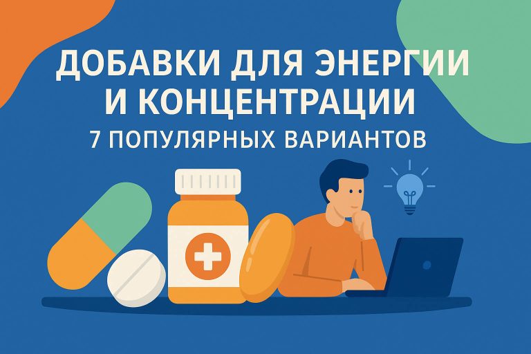 Добавки для энергии и концентрации: 7 популярных вариантов