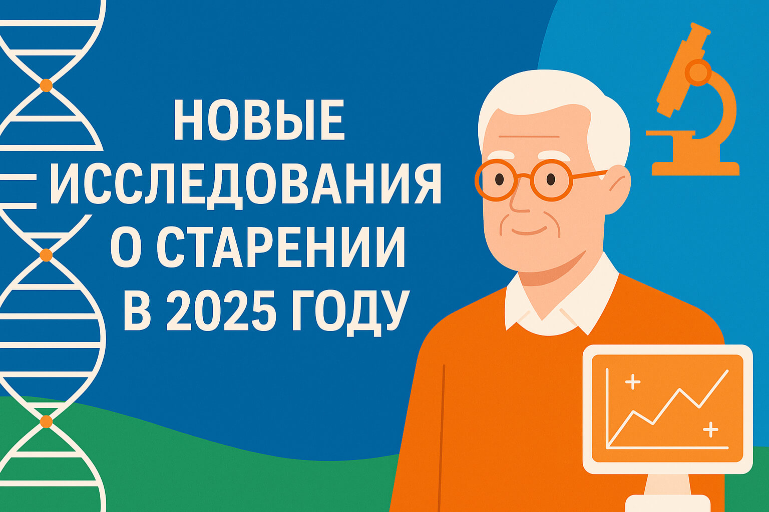 Новые исследования о старении в 2025 году